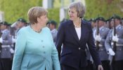May pide tiempo a Merkel para sacar a Reino Unido de la UE