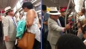 Un simpatizante de Donald Trump lanza insultos racistas a una mujer en el metro de Nueva York