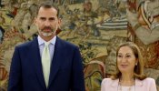 Pastor comunica oficialmente al Rey la investidura fallida de Rajoy