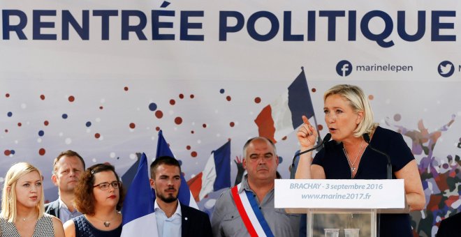 Le Pen pide vetar en Francia las protestas contra la violencia policial