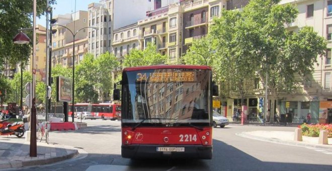 El uso del autobús urbano baja en Catalunya, Asturias y Castilla-La Mancha