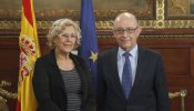 Carmena rehará el plan económico de Madrid tras reunirse con Montoro