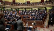 El minuto de silencio por la senadora Barberá, un hecho inusual en el Congreso