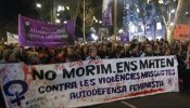 Miles de personas se movilizan contra la violencia de género en toda España