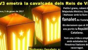 La "falsa polémica" de los farolillos con 'estelada' de Vic: llevan cuatro años en la cabalgata de Reyes