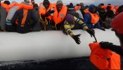 Más de 600 personas han sido rescatadas en el Mediterráneo en los cuatro primeros días de 2017