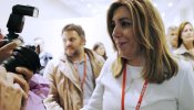 El liderazgo de Susana Díaz, pendiente del PSC y de Patxi López