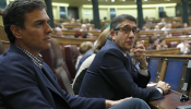 Pedro Sánchez aún no ha decidido si se presentará para liderar el PSOE pero Patxi López "no es su candidato"