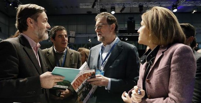Rajoy guarda su secreto hasta el final y no anunciará si Cospedal sigue hasta esta tarde