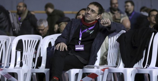 Iglesias tira de Monedero para su 'Gobierno en la sombra'