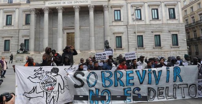 "Cuando nos quitan la manta nos quitan nuestro pan"