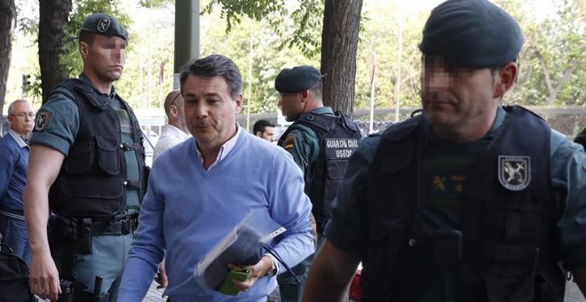 El juez concede la libertad a Ignacio González bajo fianza de 400.000 euros