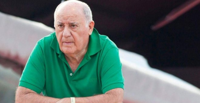 Amancio Ortega cobra 813 millones por el dividendo de Inditex