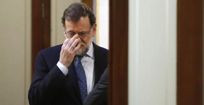 Rajoy pasa de puntillas por la corrupción y apoya a los fiscales Maza y Moix