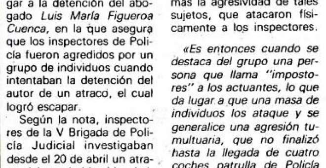 La Audiencia ya condenó a Interior por la misma mentira que Zoido sostiene ahora para encubrir al policía torturador