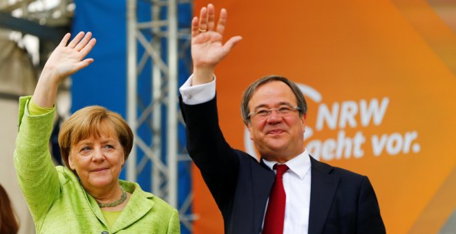 Merkel gana Renania del Norte-Westfalia y deja malherido el "efecto Schulz"