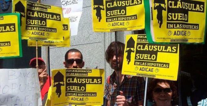 La Audiencia de Madrid condena a la banca a devolver el dinero cobrado por las cláusulas suelo más los intereses