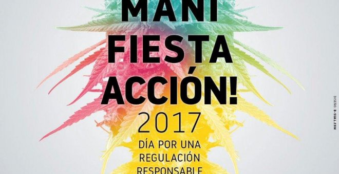 'Mani-fiesta-acción' por el cannabis