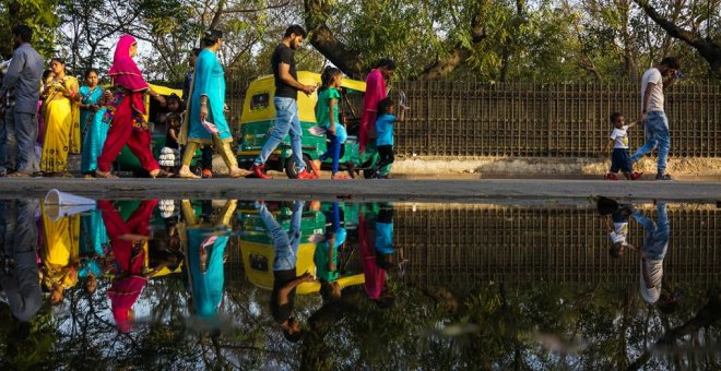 El camino hacia una India hindú se toma a la derecha