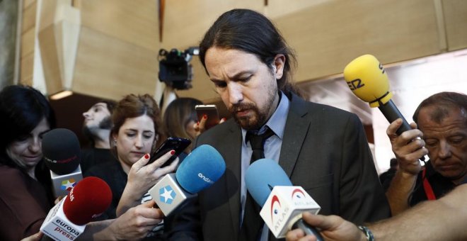 Iglesias, sobre el referéndum catalán: "Poner urnas no es ilegal"