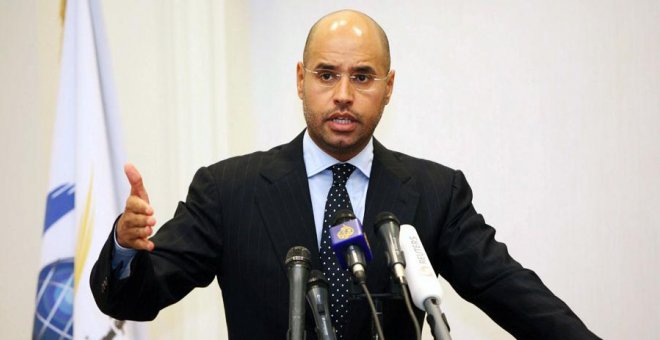 Liberan a Saif al Islam, segundo hijo de Gadafi, retenido desde 2011