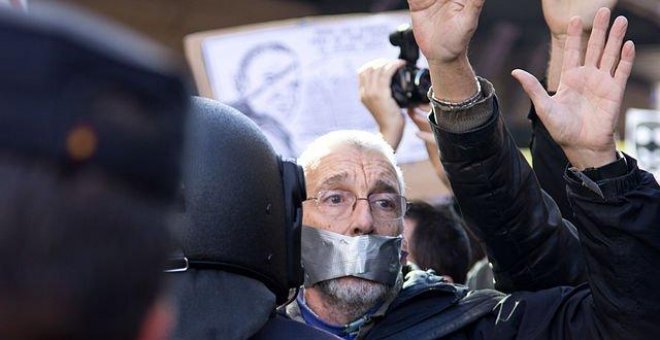 "La ley mordaza ha conseguido amordazar a mucha más gente de la que ha multado"