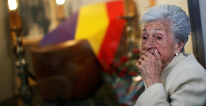 Fallece Ascensión Mendieta, símbolo de la lucha de las víctimas del franquismo