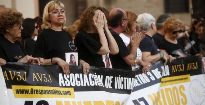 Las víctimas del Metro de Valencia y la Fiscalía recurren el archivo del caso
