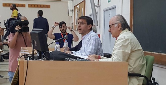 Monedero asegura que las bases de Podem tienen "voluntad de no acompañar al referéndum"