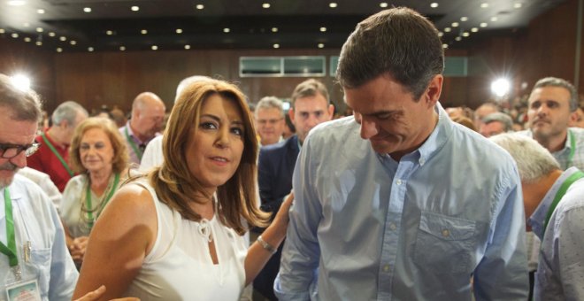 Díaz amenaza a Sánchez: “No me hagas elegir entre el PSOE y Andalucía”