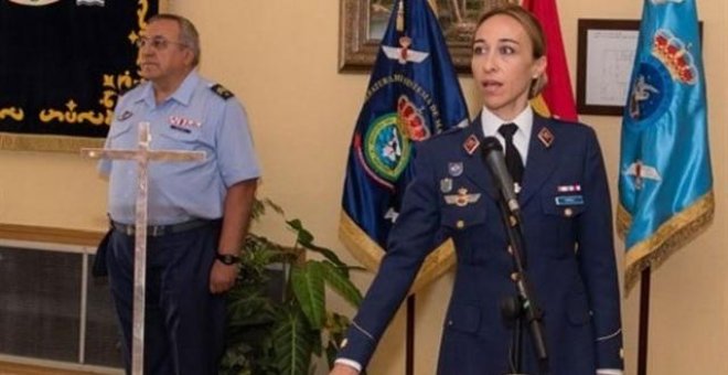 Toma posesión la primera mujer que asume el mando de una unidad en el Ejército del Aire