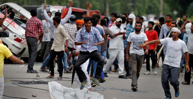 Casi una cuarentena de muertos en disturbios tras la condena a un gurú indio por violación