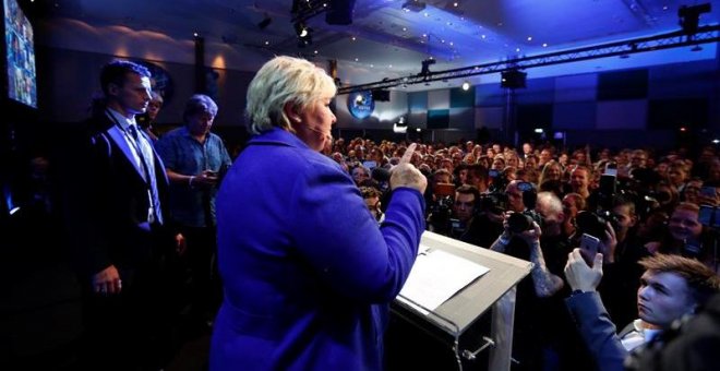 La 'Merkel noruega' gana pero no logra la mayoría con la ultraderecha en las elecciones