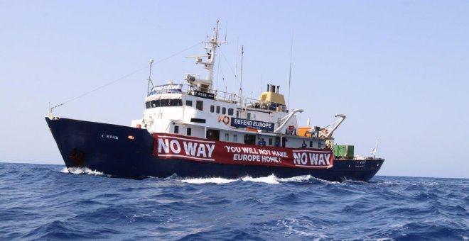 Catalunya impide por motivos políticos que el barco racista atraque en sus puertos