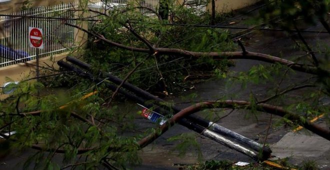 El huracán María azota Puerto Rico tras dejar dos muertos a su paso por el Caribe