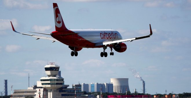 Air Berlin despide a sus empleados de Palma de Mallorca tras la entrada de Lufthansa