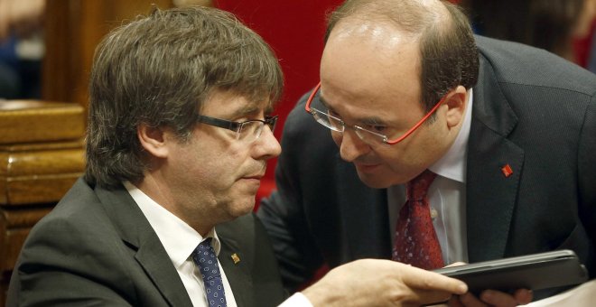 Iceta recuerda que Puigdemont "todavía está a tiempo" para convocar elecciones