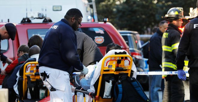 Un terrorista mata a ocho personas en un atropello múltiple en Nueva York