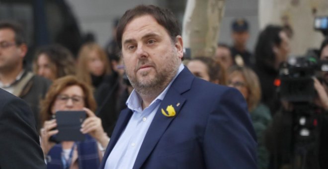 Junqueras pide su libertad sin acatar el 155 pero asumiendo que la DUI tuvo un valor "estrictamente político"