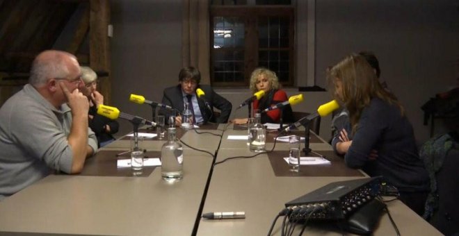 Puigdemont: "Estamos preparados para acabar en cárceles españolas"