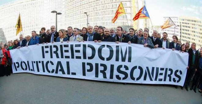 El Supremo rechaza que los presos catalanes sean liberados porque existe "riesgo de fuga"