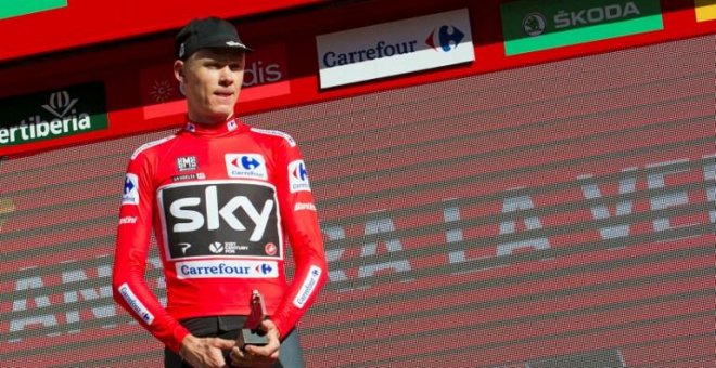 Chris Froome, positivo por dopaje en un control durante la última Vuelta a España