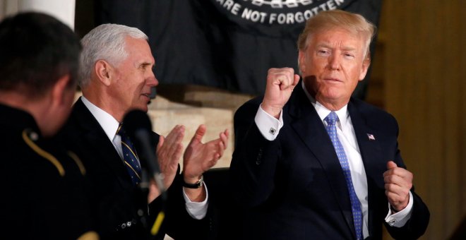 Trump desautoriza a su jefe de gabinete y asegura que México pagará el muro "directa o indirectamente"