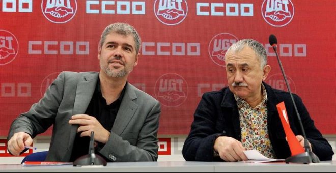 CCOO y UGT reclaman una subida mínima de los salarios del 3,1% para 2018