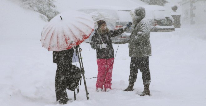 El frío y la nieve afectarán a más zonas de la Península durante el fin de semana