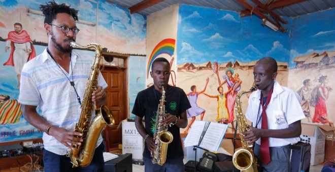 Una orquesta contra la pobreza en Kenia
