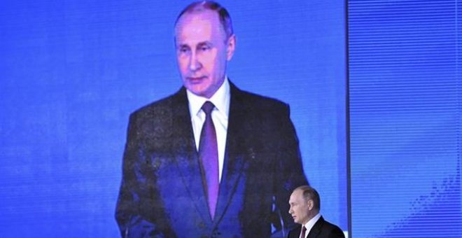 Putin advierte de que Rusia responderá ante un ataque nuclear y desvela su nuevo armamento