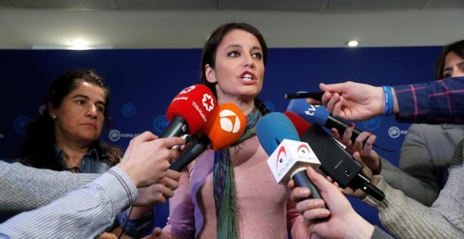 Andrea Levy hace suyas las reivindicaciones del 8M: "No es una cuestión partidista"