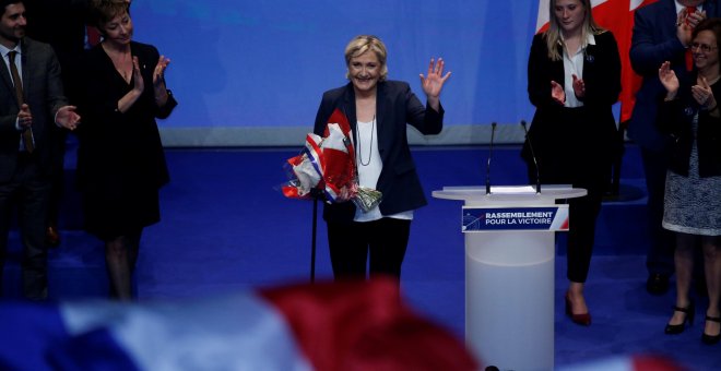 El Frente Nacional de Marine Le Pen cambia de nombre y renuncia a su fundador