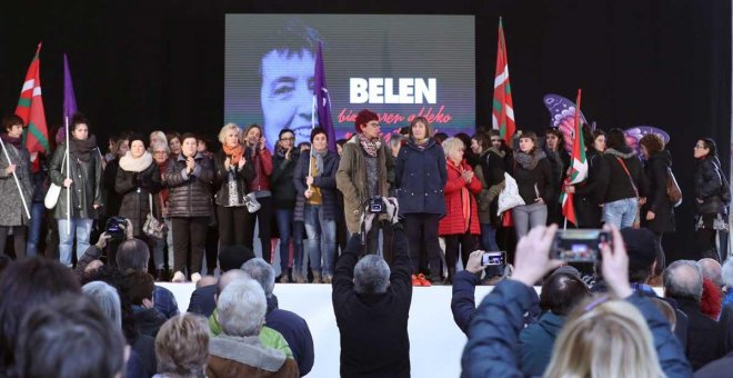 En libertad los cuatro dirigentes de Sortu detenidos por participar en los homenajes a la etarra Belén González